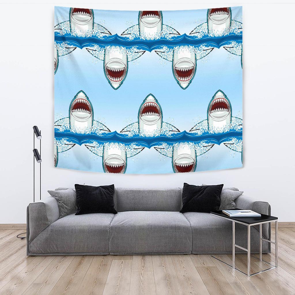 Shark Bite Tapestry