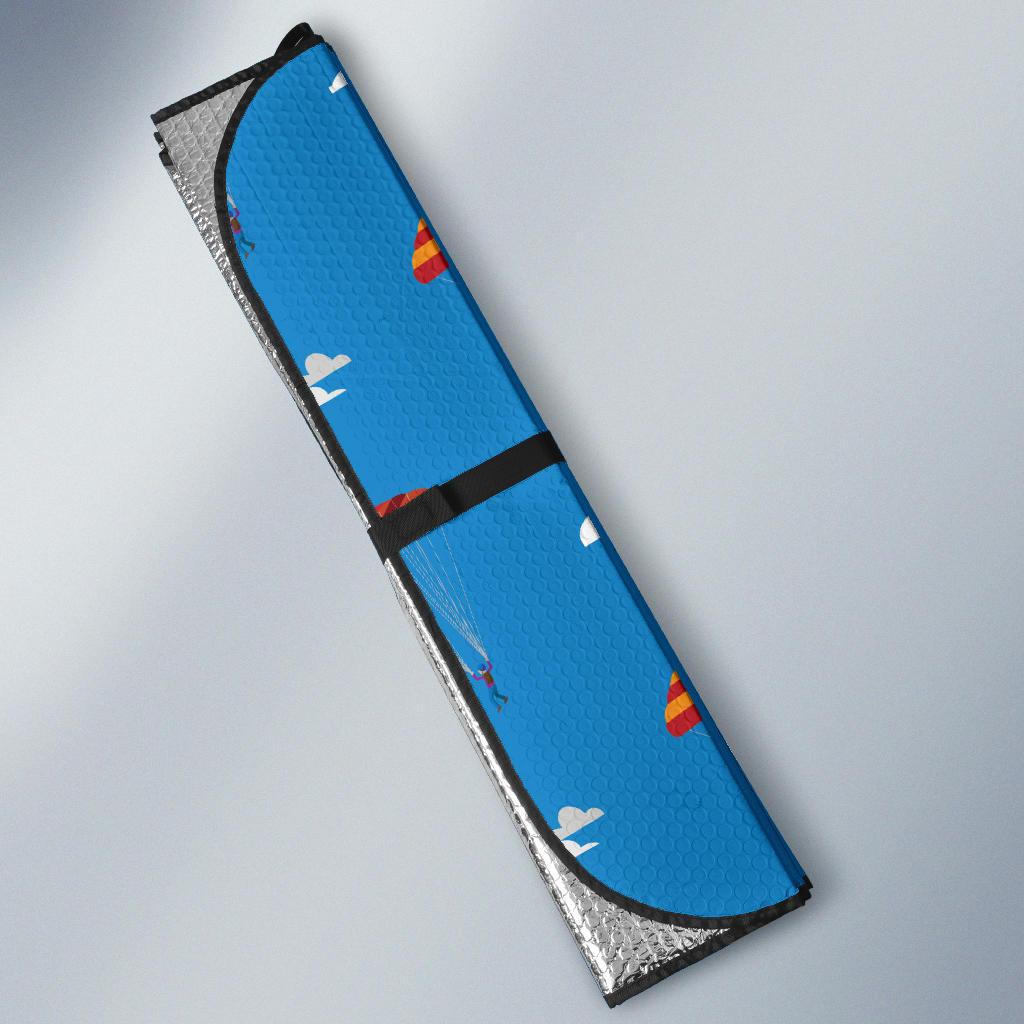 Skydiving Pattern Print Design 02 Car Sun Shades-JORJUNE.COM