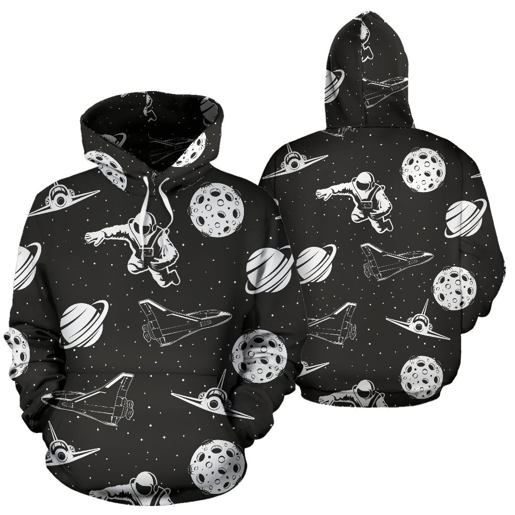 Space Astronauts Print All Over Print Hoodie