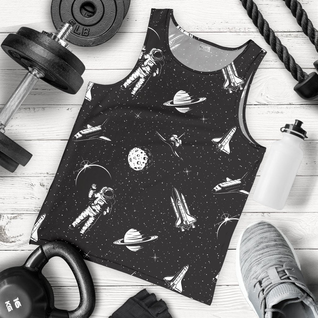 Space Pattern Men Tank Top
