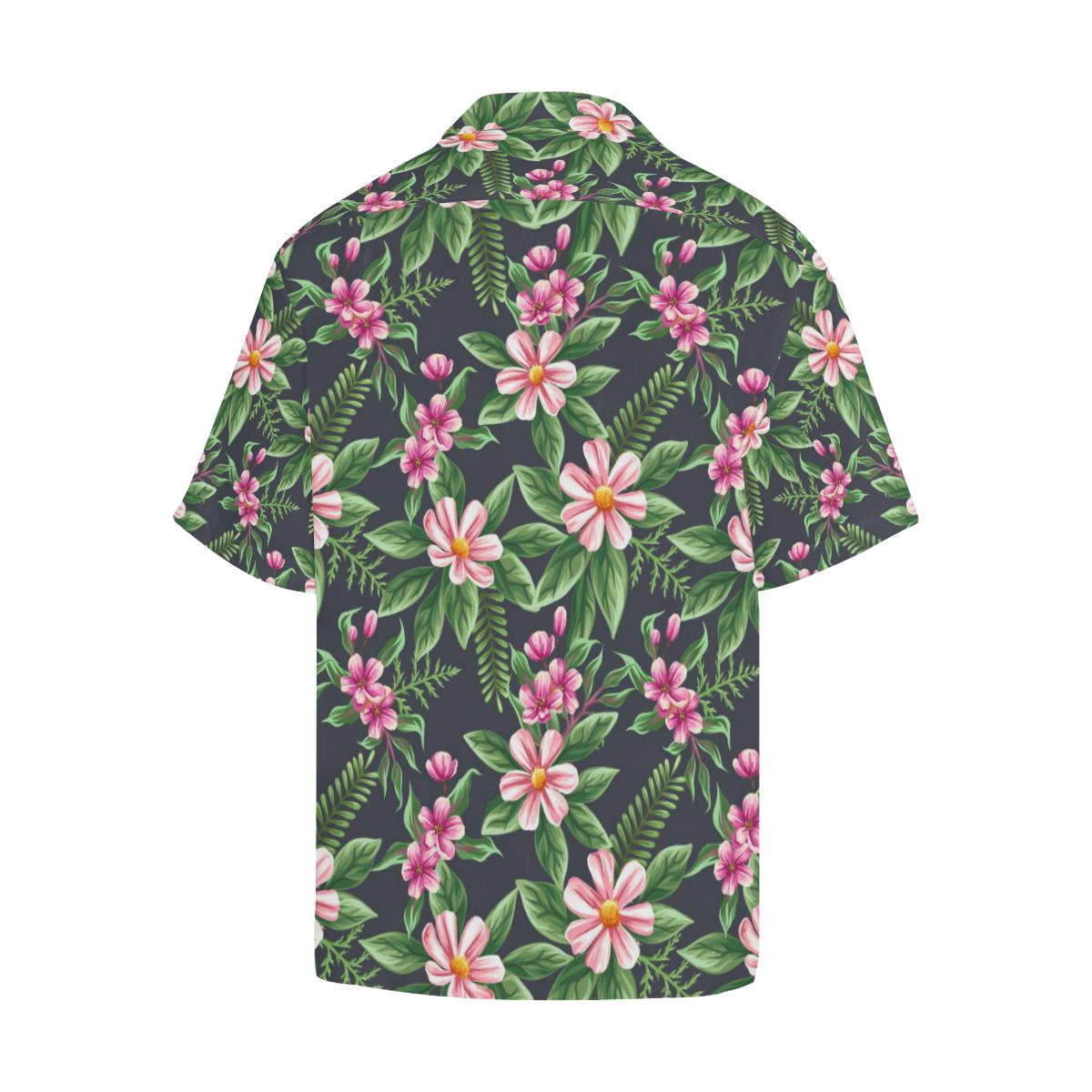 Summer Floral Pattern Print Design SF010 Men Hawaiian Shirt-JorJune