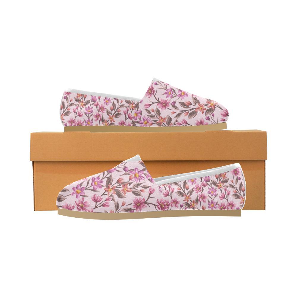 Summer Floral Pattern Print Design SF09 Women Casual Shoes-JorJune.com