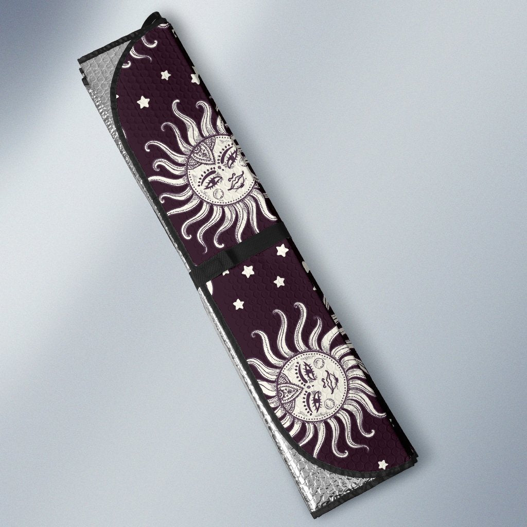 Sun Moon Face Car Sun Shade-JorJune
