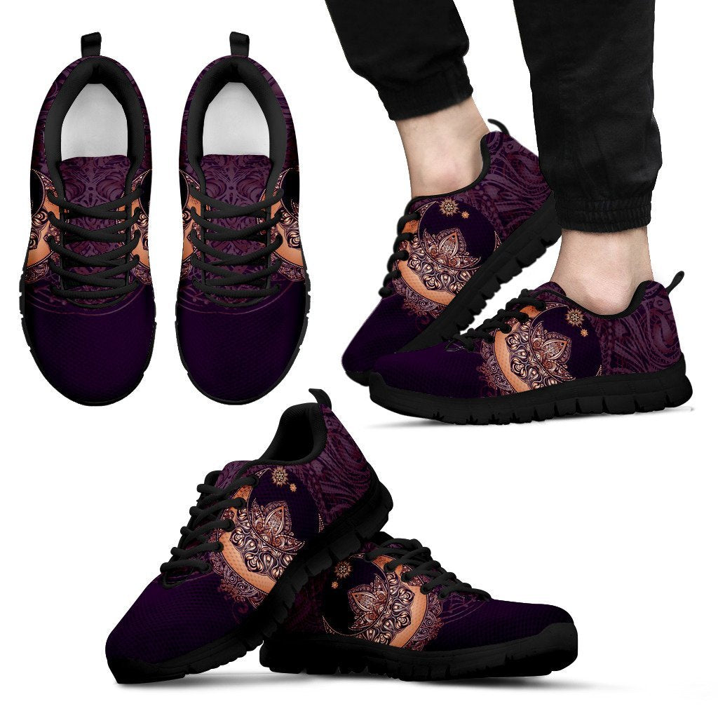 Sun Moon Mandala Men Sneakers
