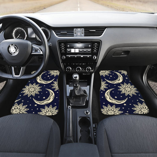 Sun Moon Star Car Floor Mats