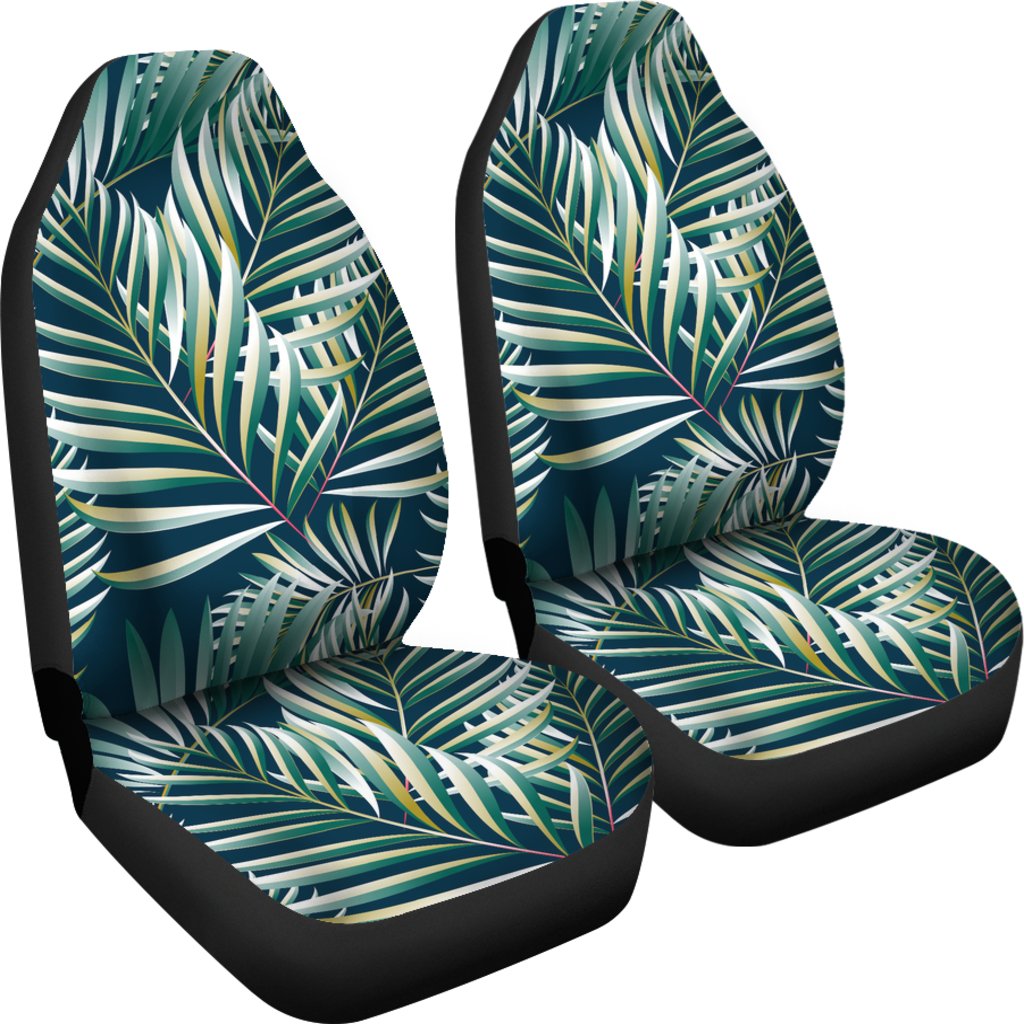 Sun Spot Tropical Palm Leaves Universal Fit Car Seat Covers