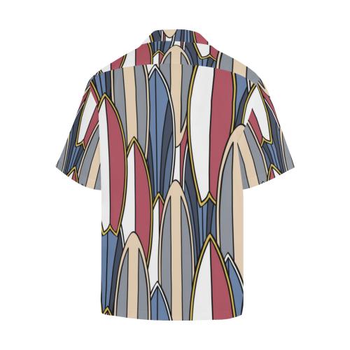 Surf board Pattern Men Hawaiian Shirt
