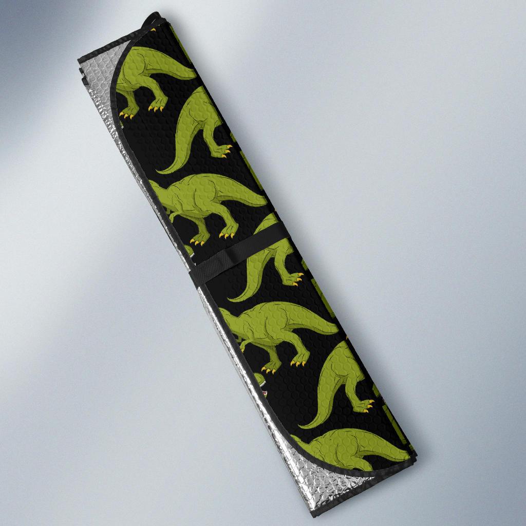 T Rex Pattern Print Design A02 Car Sun Shades-JORJUNE.COM