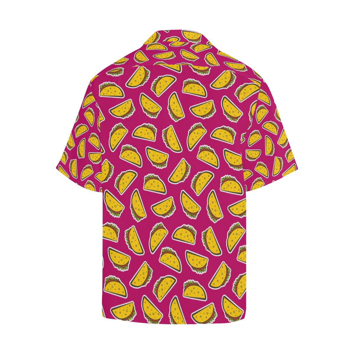 Taco Pattern Print Design TC01 Men Hawaiian Shirt-JorJune