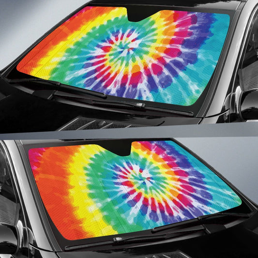 Tie Dye Car Sun Shade-JorJune