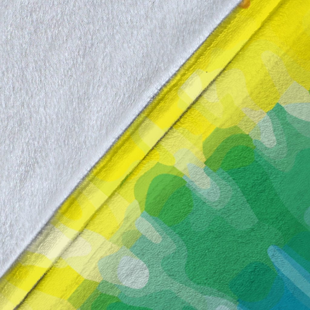 Tie Dye Fleece Blanket