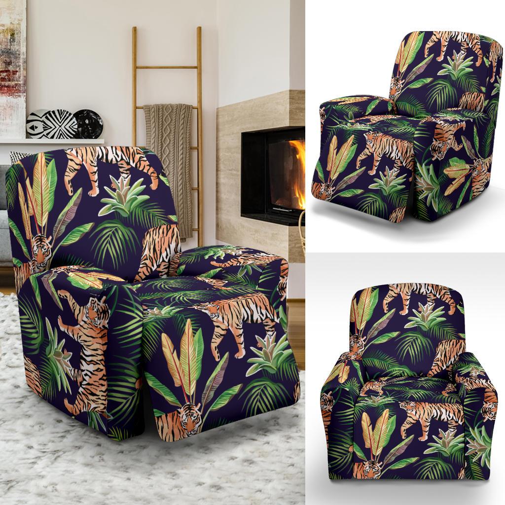 Tiger Jungle Recliner Slipcover-JORJUNE.COM