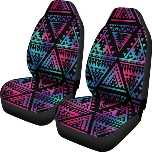 Tribal aztec Dark Multicolor Universal Fit Car Seat Covers