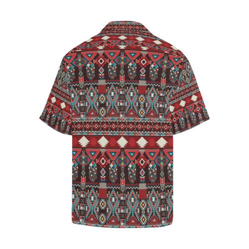Tribal Aztec Indians native american Men Hawaiian Shirt