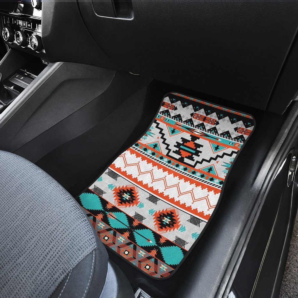Tribal Aztec Indians pattern Car Floor Mats