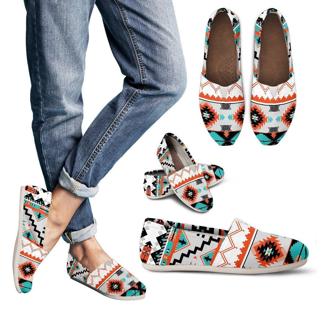 Tribal Aztec Indians pattern Women Casual Shoes-JorJune.com