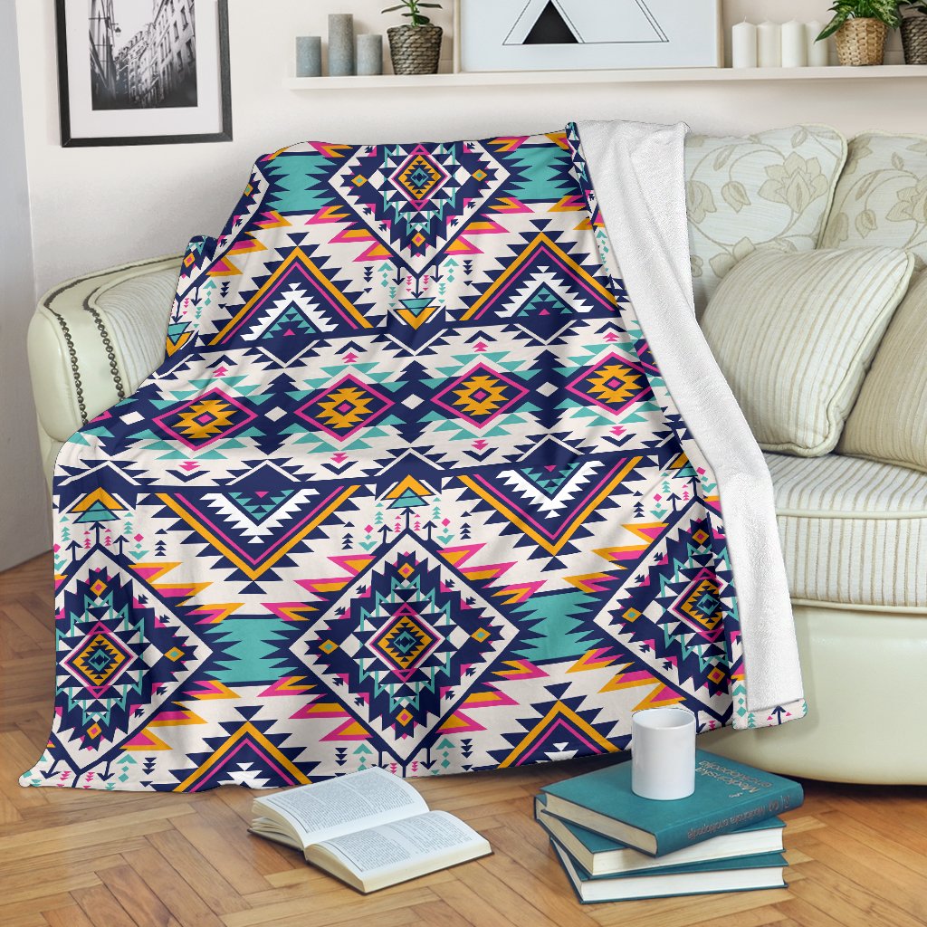 Tribal Aztec Native American Fleece Blanket – JorJune