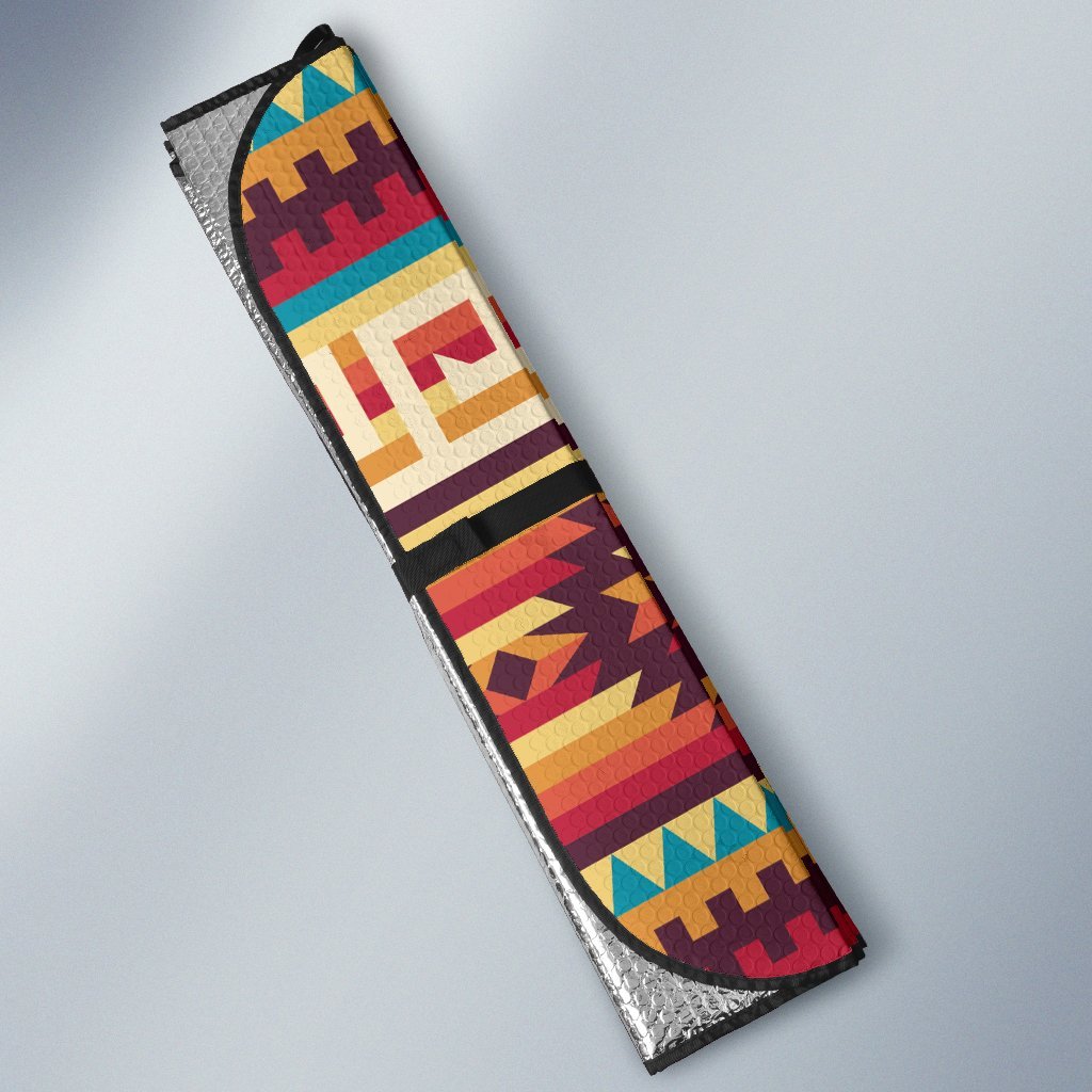 Tribal Aztec Vintage Car Sun Shade-JorJune