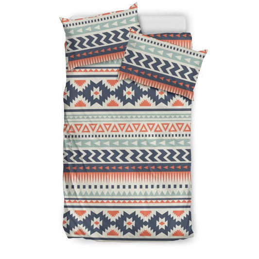Tribal Aztec vintage pattern Duvet Cover Bedding Set