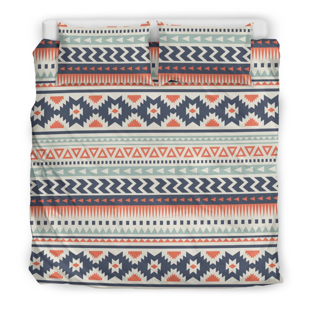 Tribal Aztec vintage pattern Duvet Cover Bedding Set