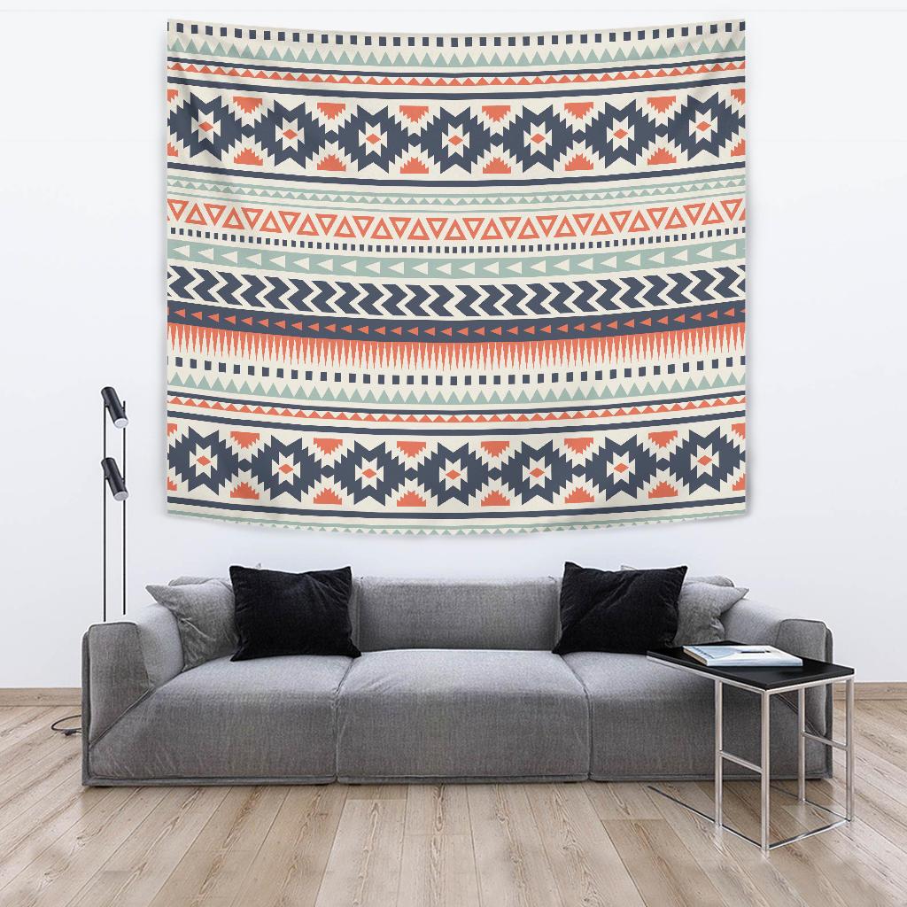 Tribal Aztec vintage pattern Tapestry