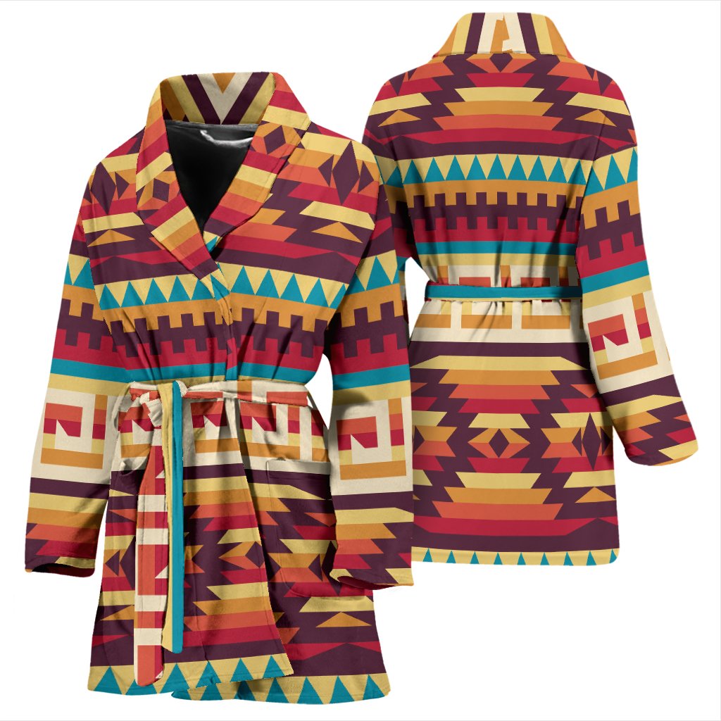 Tribal Aztec Vintage Women Bath Robe