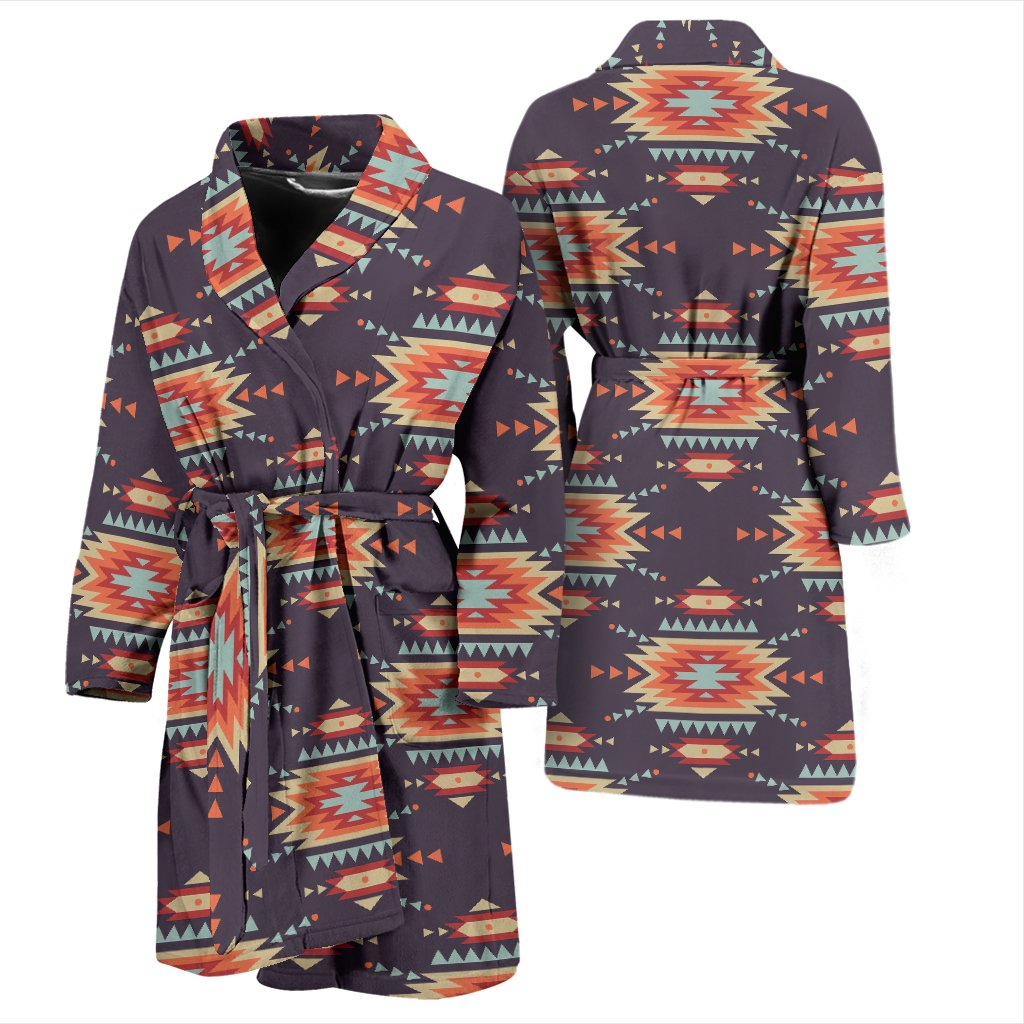 Tribal Indians Aztec Men Bath Robe