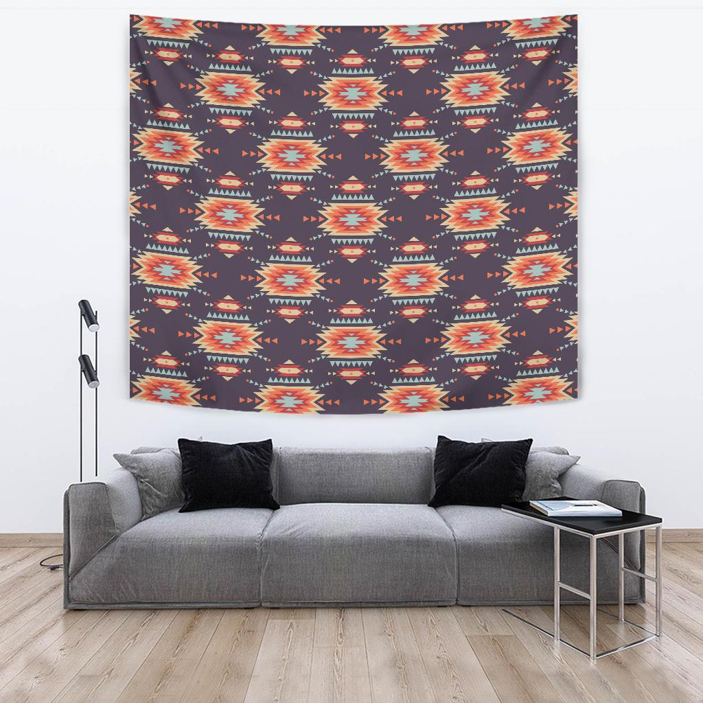 Tribal indians Aztec Tapestry