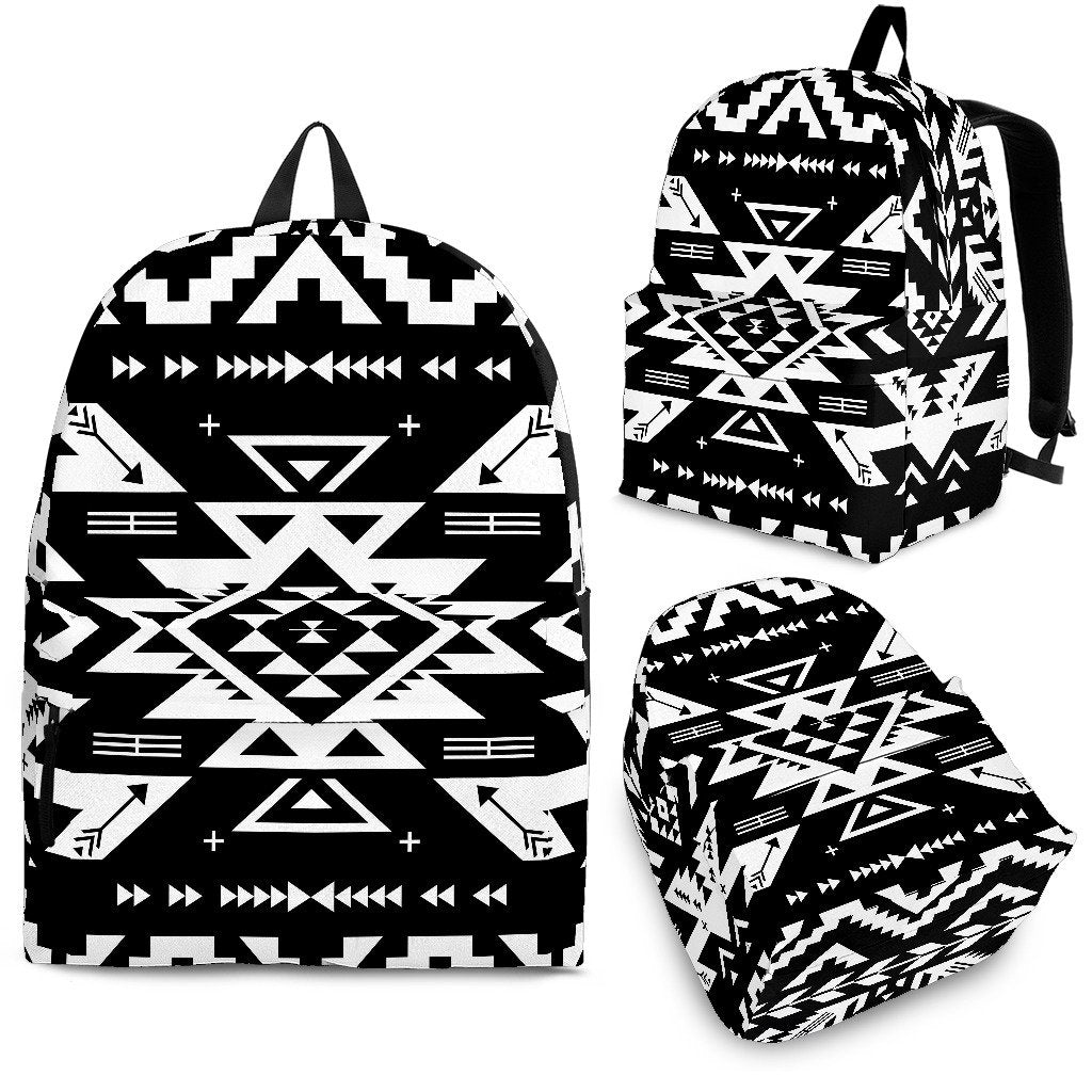 Tribal Indians Native Aztec Premium Backpack