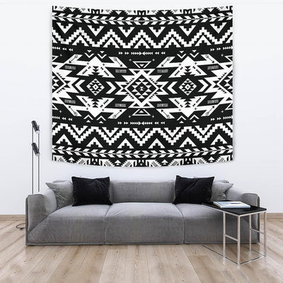 Tribal indians native aztec Tapestry