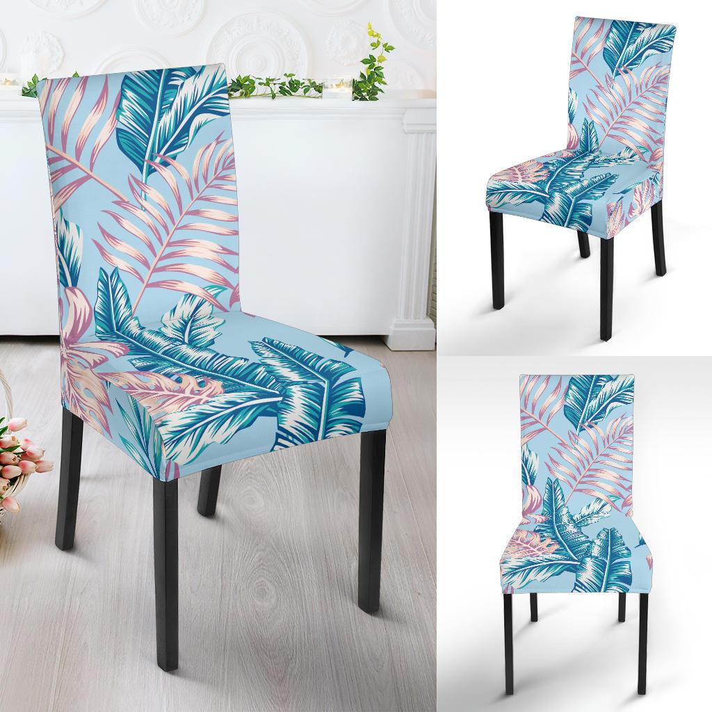 Tropical Flower Pattern Print Design TF01 Dining Chair Slipcover-JORJUNE.COM
