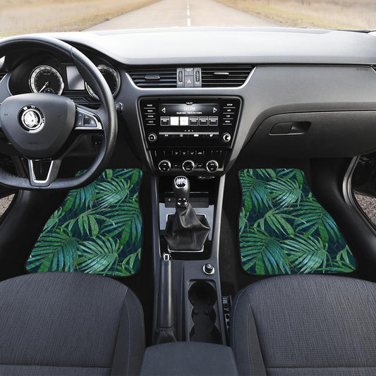 Tropical Flower Pattern Print Design TF011 Car Floor Mats-JORJUNE.COM