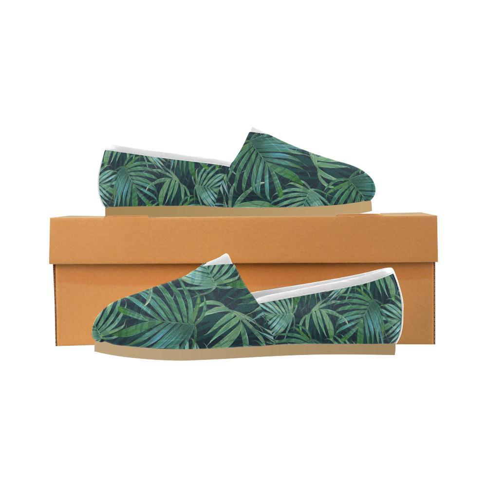 Tropical Flower Pattern Print Design TF011 Women Casual Shoes-JorJune.com