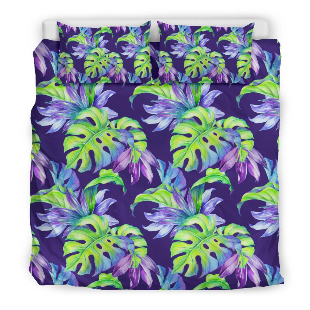 Tropical Flower Pattern Print Design TF019 Duvet Cover Bedding Set-JORJUNE.COM