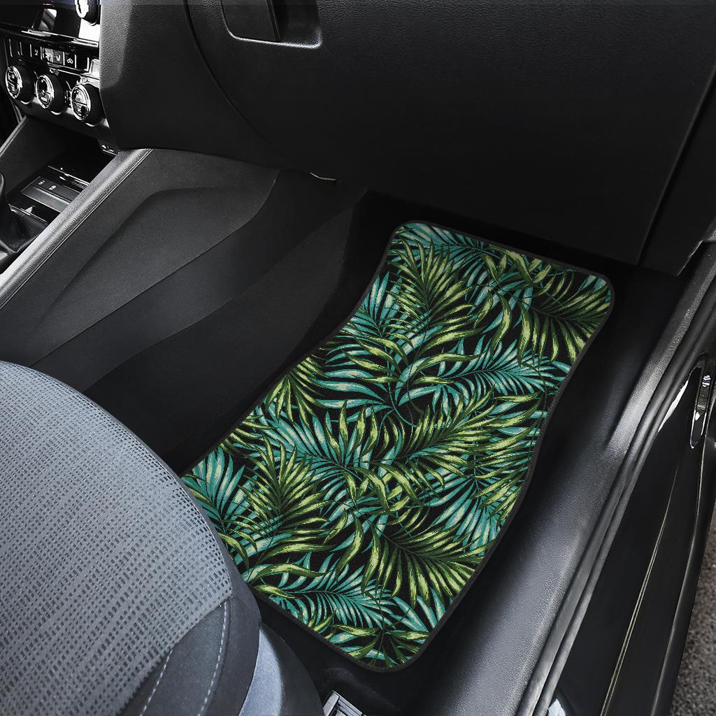 Tropical Flower Pattern Print Design TF08 Car Floor Mats-JORJUNE.COM