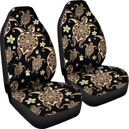 Tribal Sea Turtle Hawaiian Universal Fit Car Seat Covers