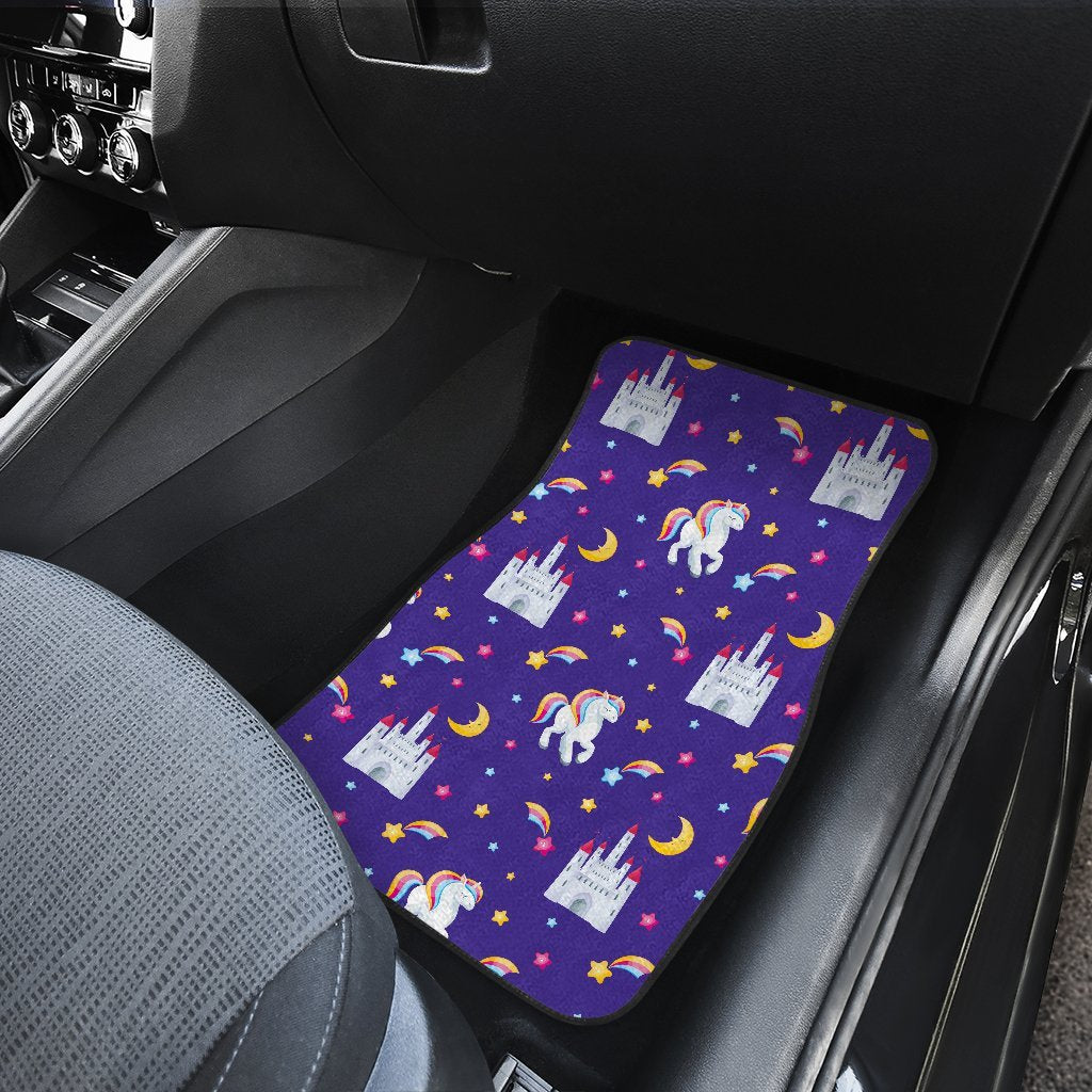 Unicorn Casttle Car Floor Mats