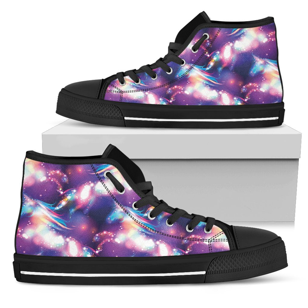 Unicorn Dream Men High Top Shoes