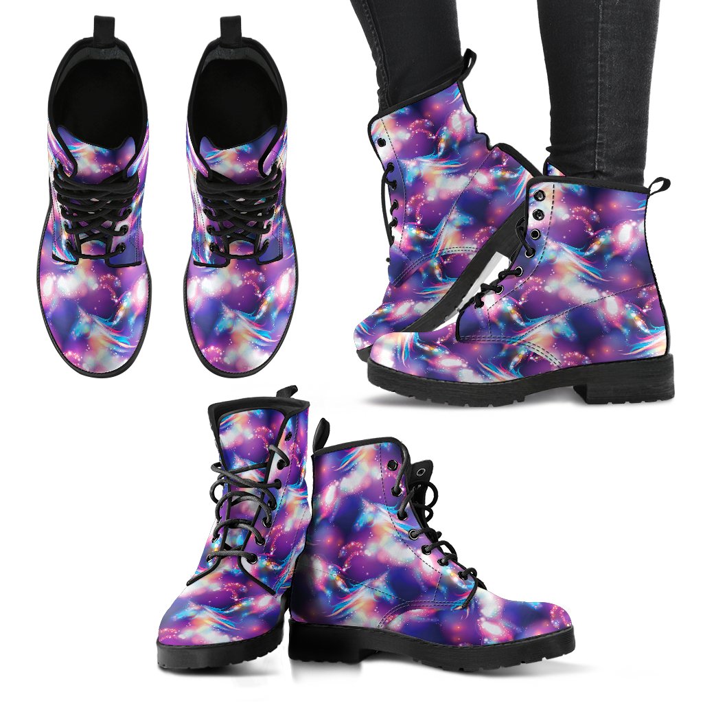 Unicorn Dream Women Leather Boots