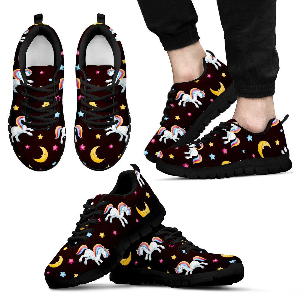 Unicorn Moon Star Men Sneakers