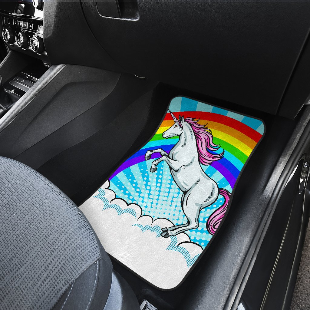 Unicorn Rainbow Car Floor Mats