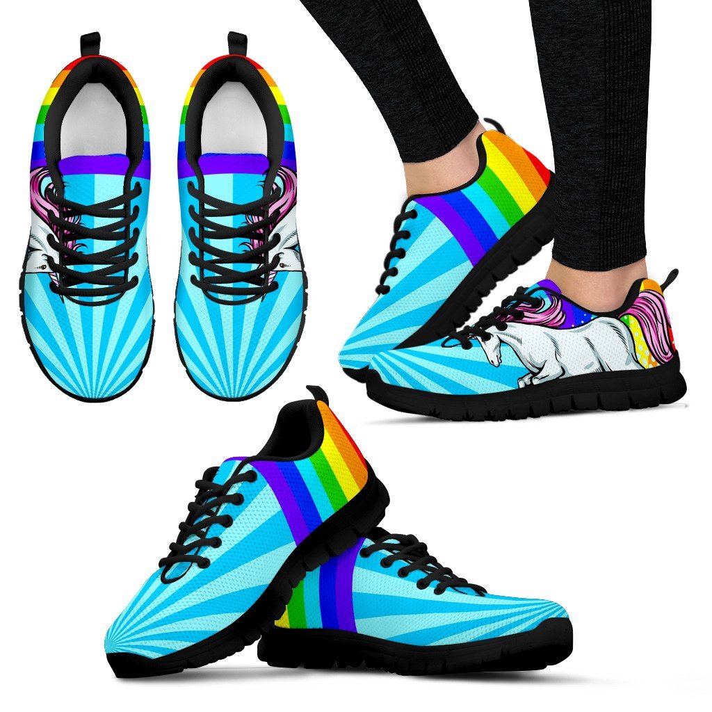 Unicorn Rainbow Women Sneakers