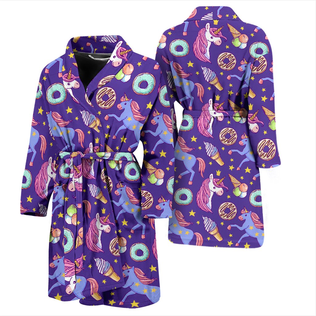 Unicorn Sweety Men Bath Robe