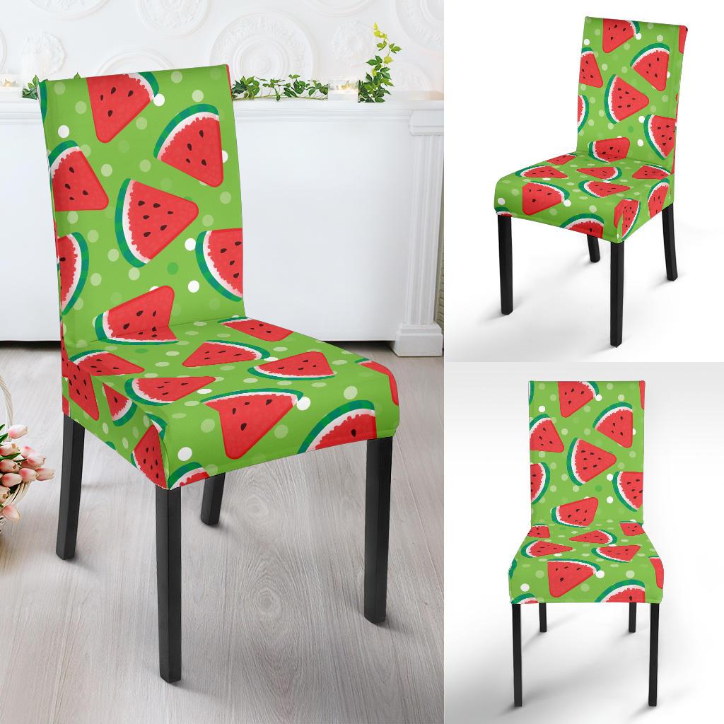 Watermelon Pattern Print Design WM05 Dining Chair Slipcover-JORJUNE.COM