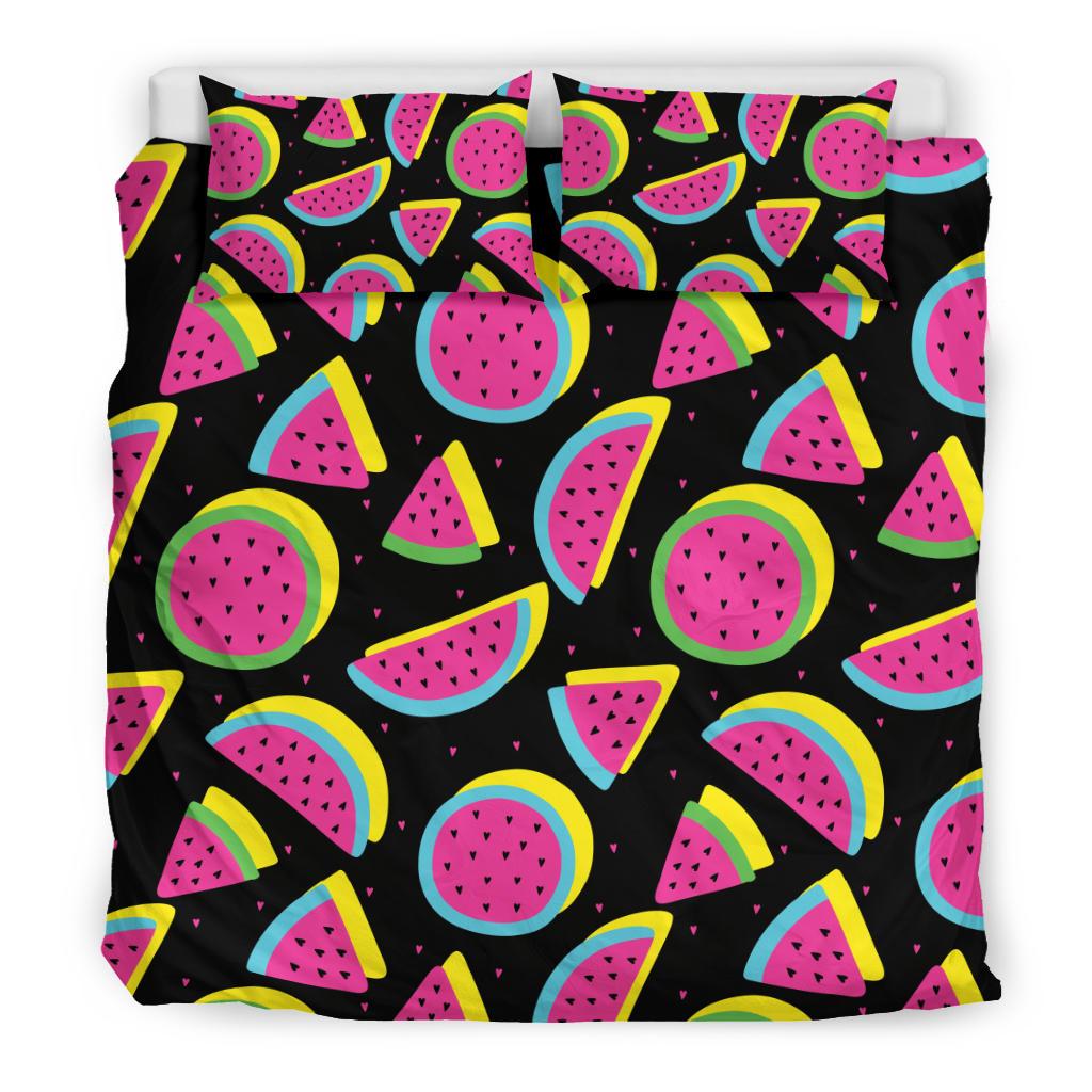 Watermelon Pattern Print Design WM07 Duvet Cover Bedding Set-JORJUNE.COM