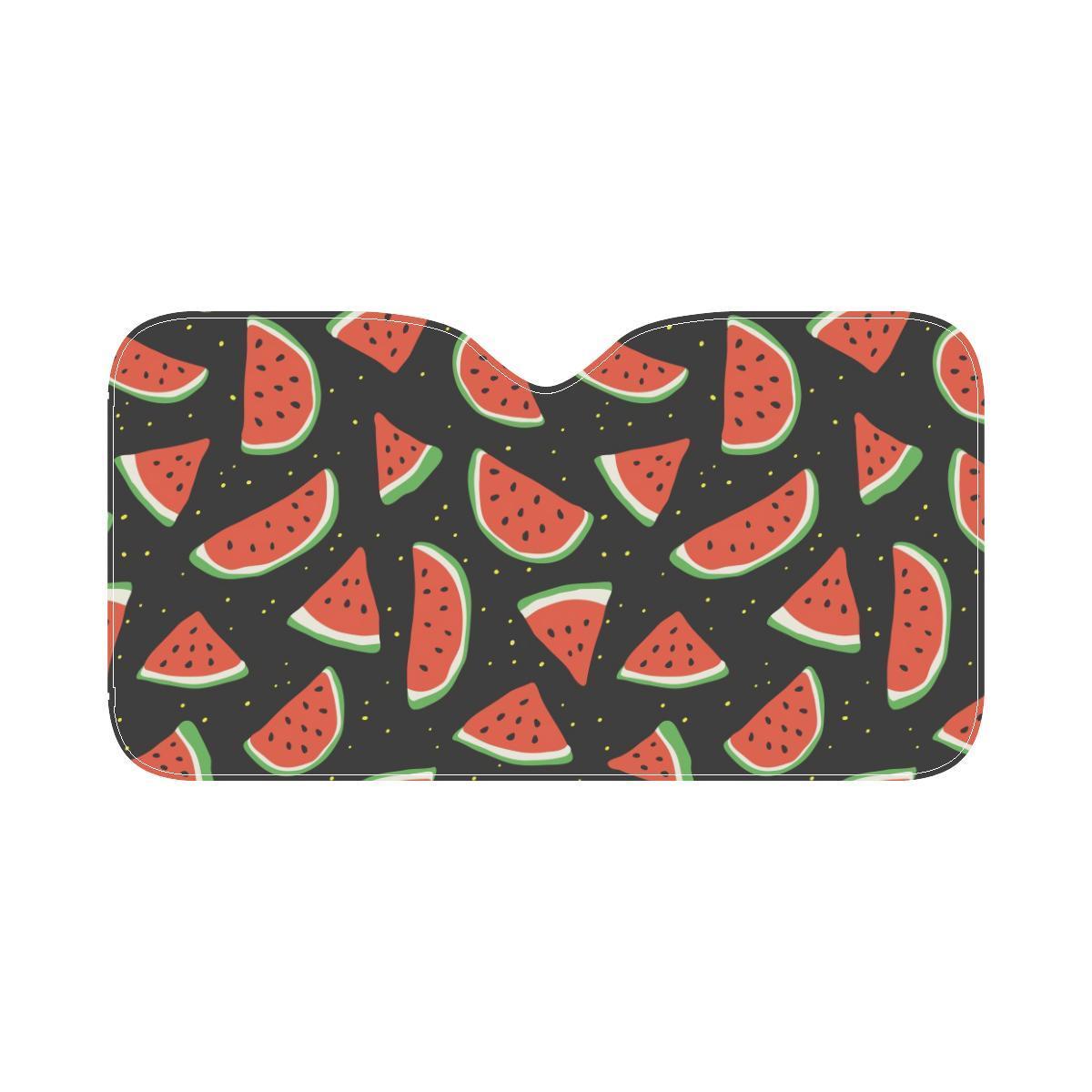 Watermelon Pattern Print Design WM09 Car Sun Shade-JorJune