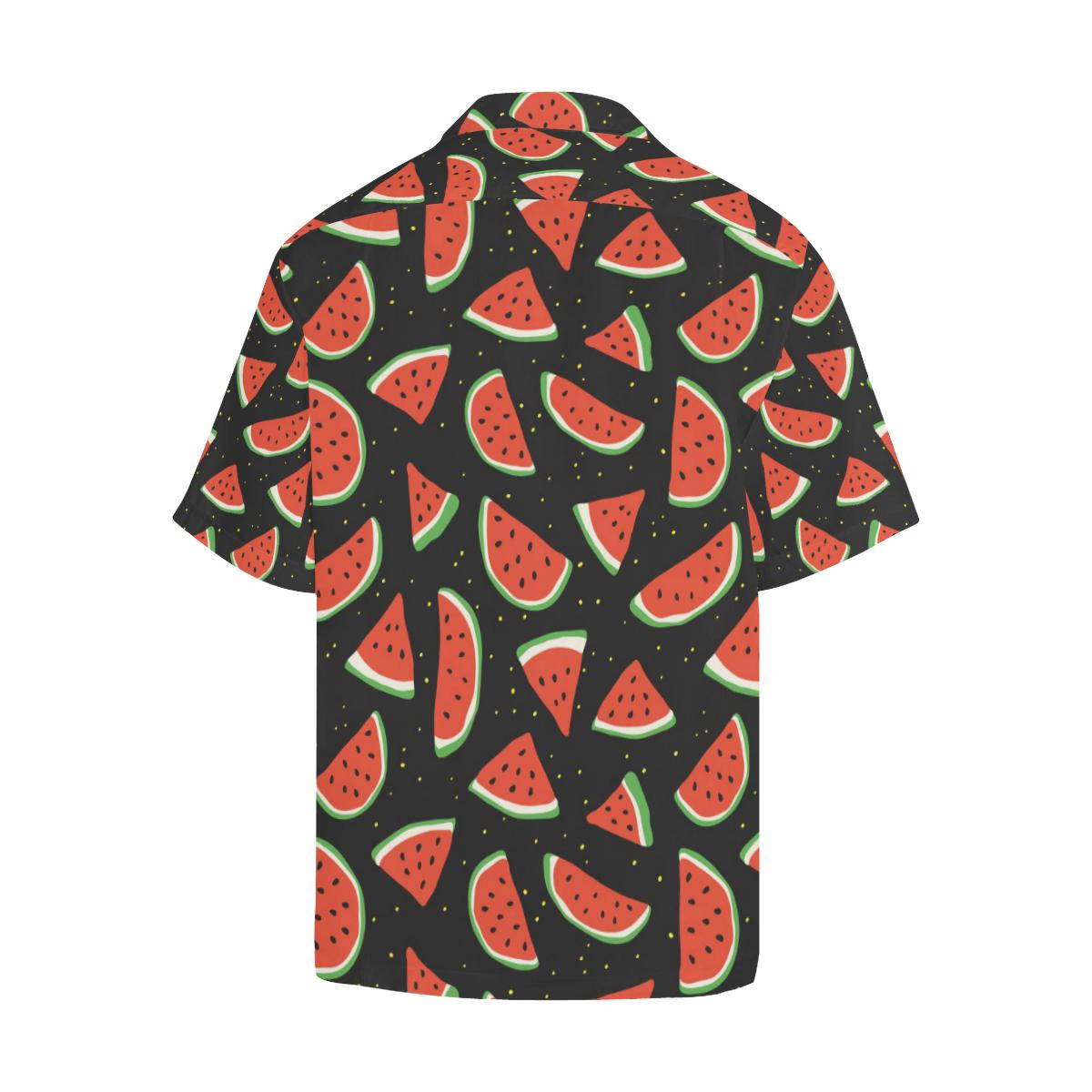 Watermelon Pattern Print Design WM09 Men Hawaiian Shirt-JorJune