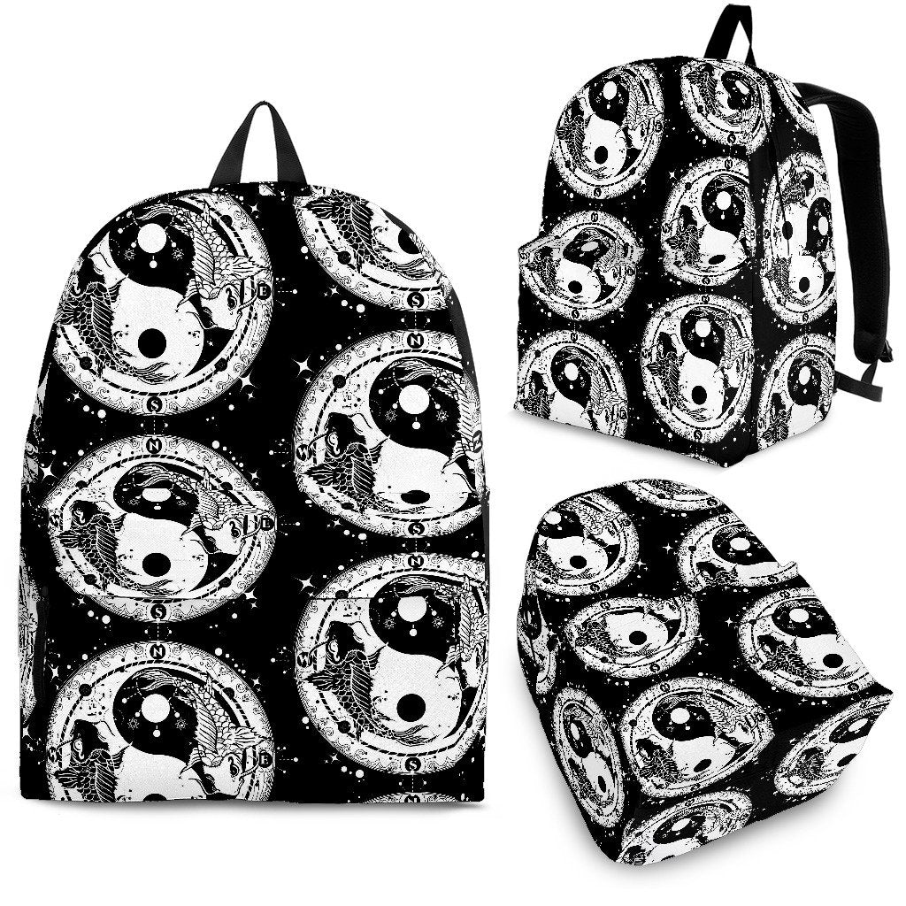 Yin Yang Koi Fish Premium Backpack