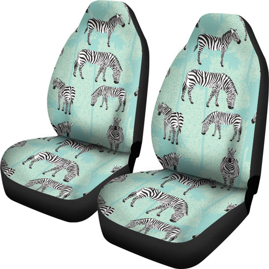 Zebra Pattern Universal Fit Car Seat Covers