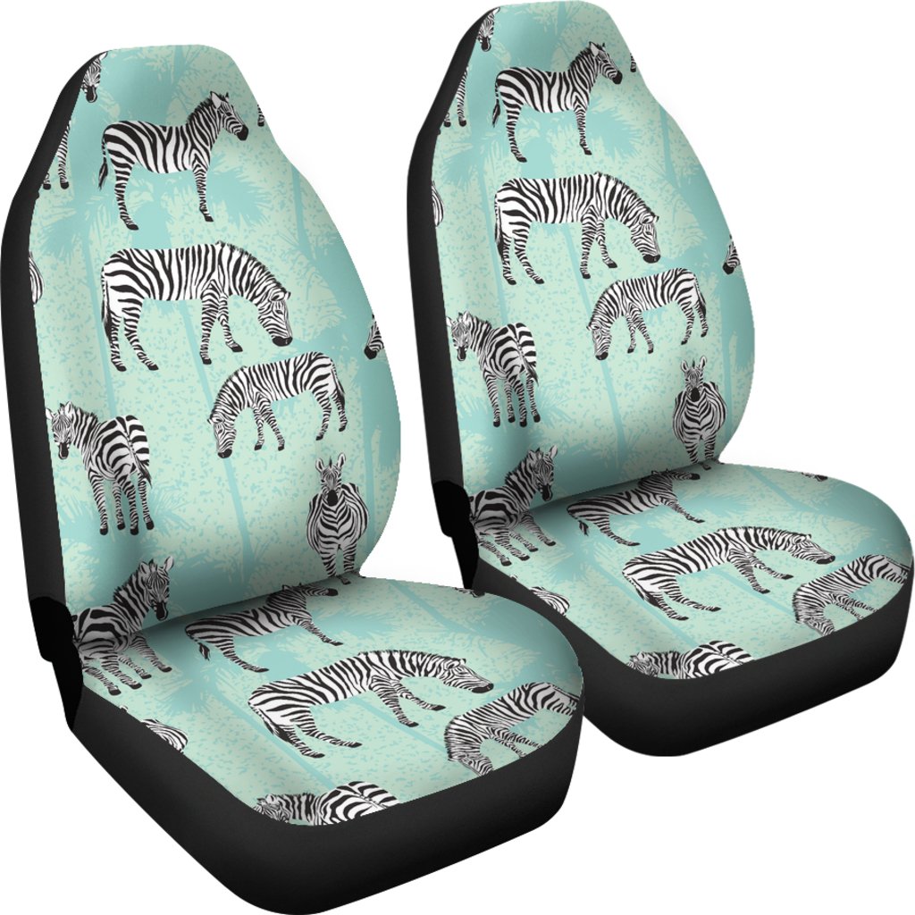 Zebra Pattern Universal Fit Car Seat Covers